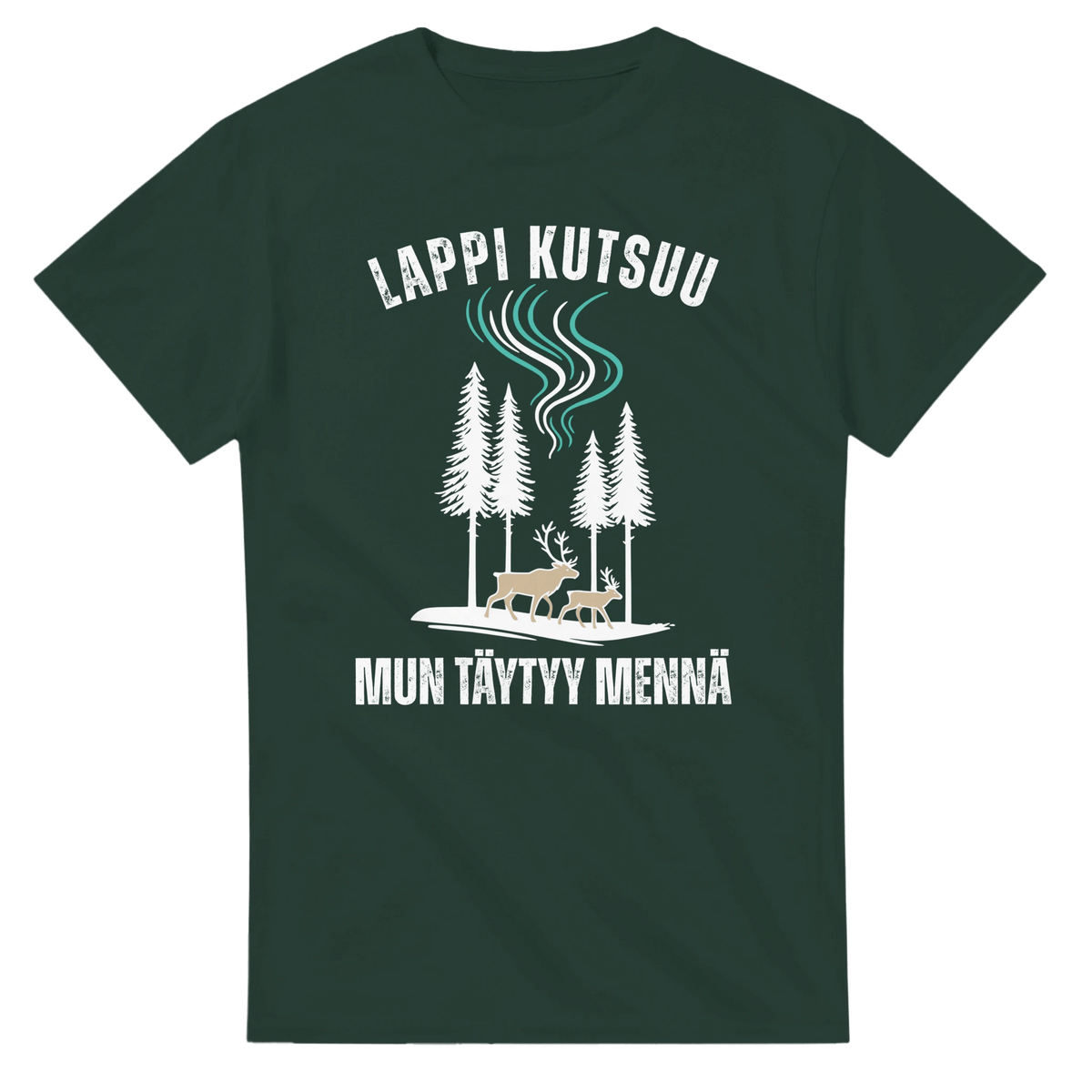 Lappi Kutsuu, Mun Täytyy Mennä - 3XL - 5XL T - paita - Mun Paita