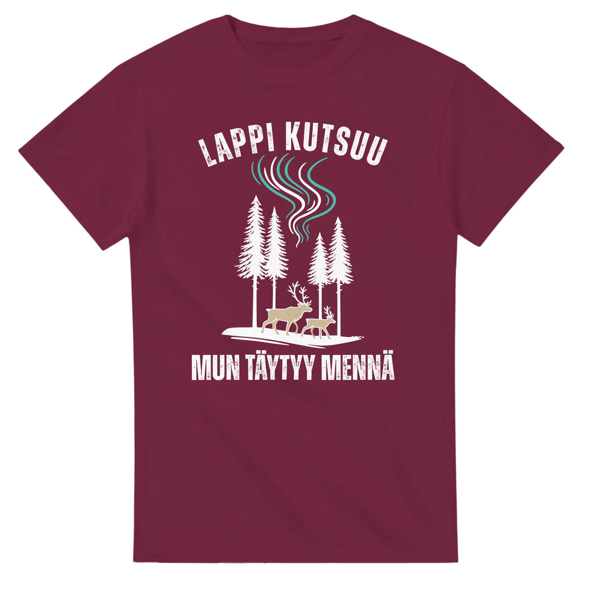 Lappi Kutsuu, Mun Täytyy Mennä - 3XL - 5XL T - paita - Mun Paita