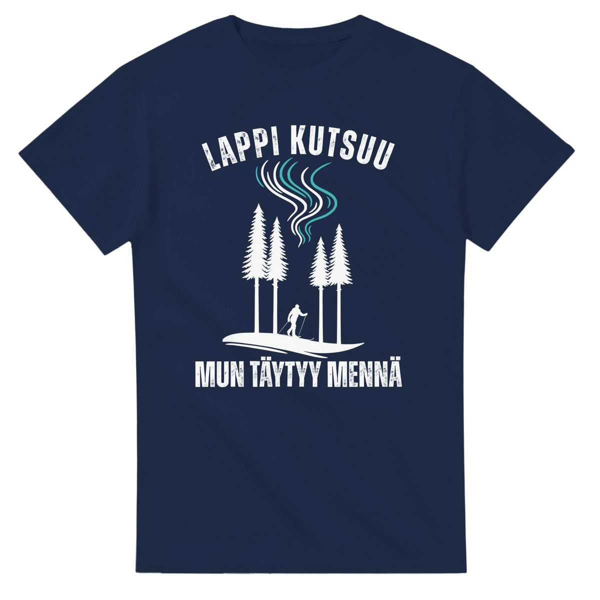 Lappi Kutsuu - Mun Täytyy Mennä - Hiihtäjä - 3XL - 5XL T - paita - Mun Paita