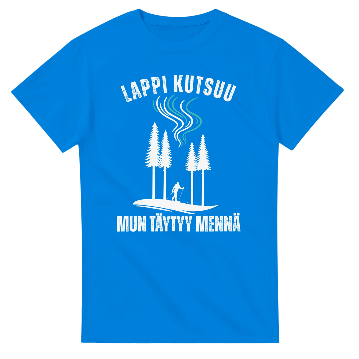 Lappi Kutsuu - Mun Täytyy Mennä - Hiihtäjä - 3XL - 5XL T - paita - Mun Paita