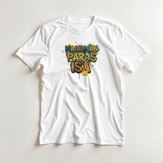 Maailman Paras Isä - 3XL - 5XL T - paita - Mun Paita