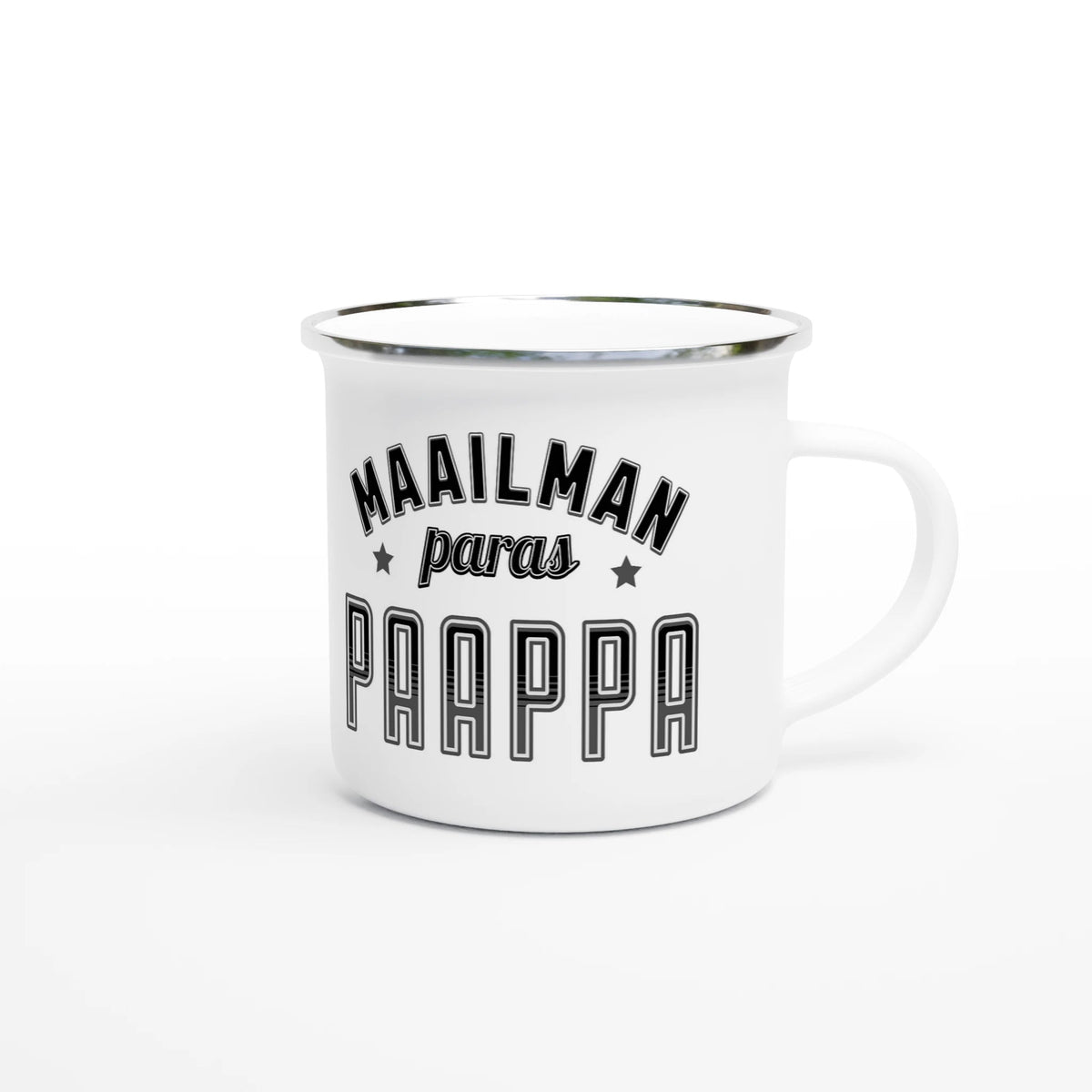 Maailman Paras Paappa - Emalimuki 3,5dl - Mun Paita
