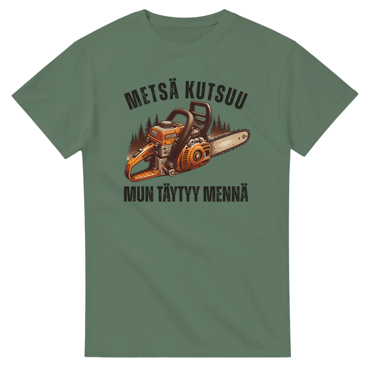 Metsä Kutsuu, Mun Täytyy Mennä - 3XL - 5XL T - paita - Mun Paita