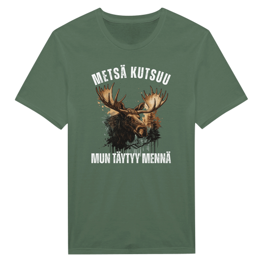 Metsä Kutsuu, Mun Täytyy Mennä - Hirvi - Miesten T - paita - Mun Paita