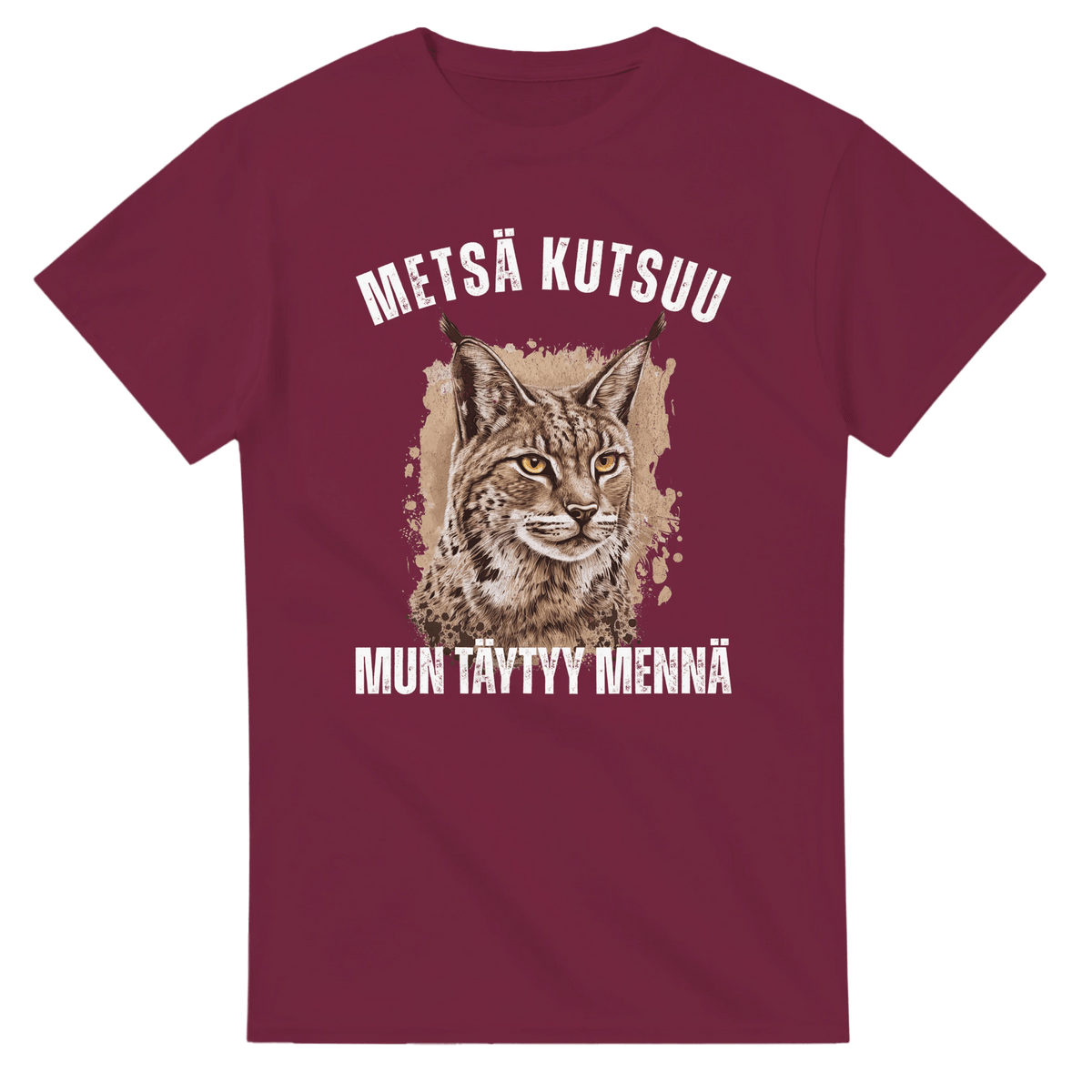 Metsä Kutsuu, Mun Täytyy Mennä - Ilves - 3XL - 5XL T - paita - Mun Paita
