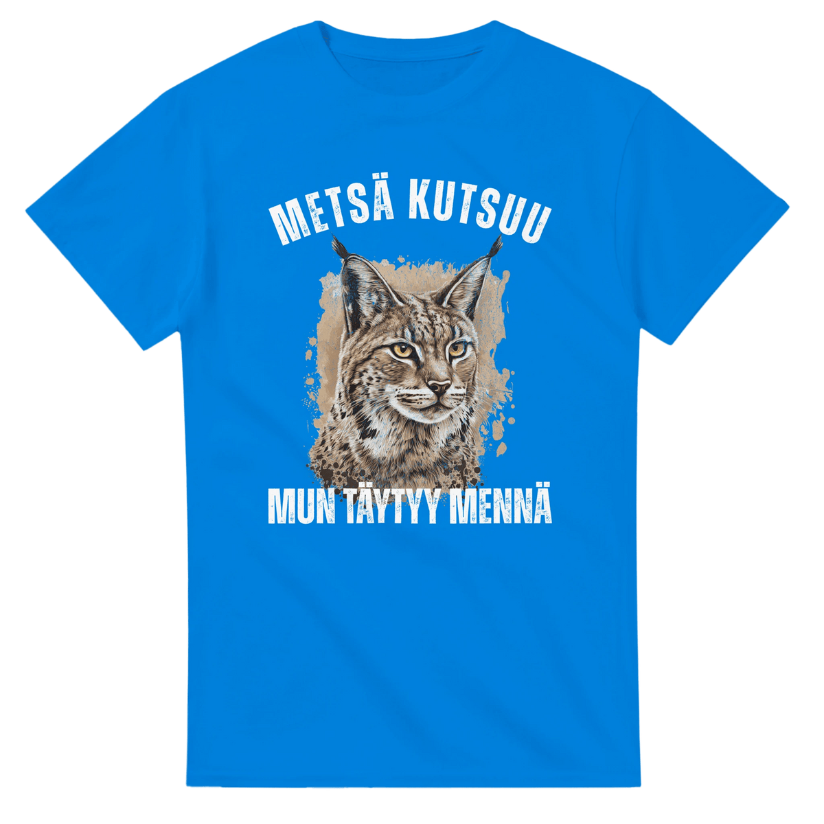 Metsä Kutsuu, Mun Täytyy Mennä - Ilves - 3XL - 5XL T - paita - Mun Paita