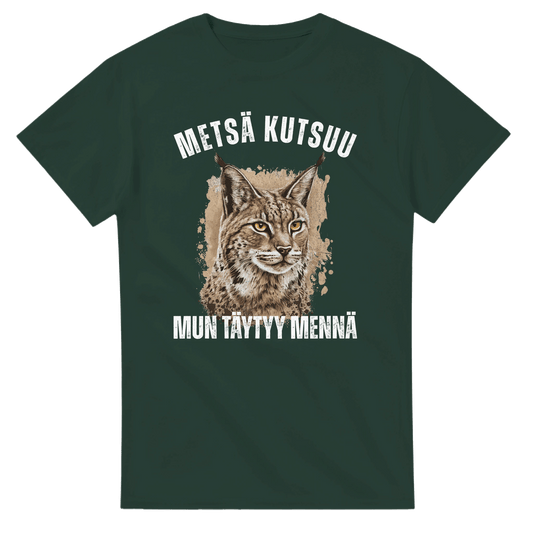 Metsä Kutsuu, Mun Täytyy Mennä - Ilves - 3XL - 5XL T - paita - Mun Paita