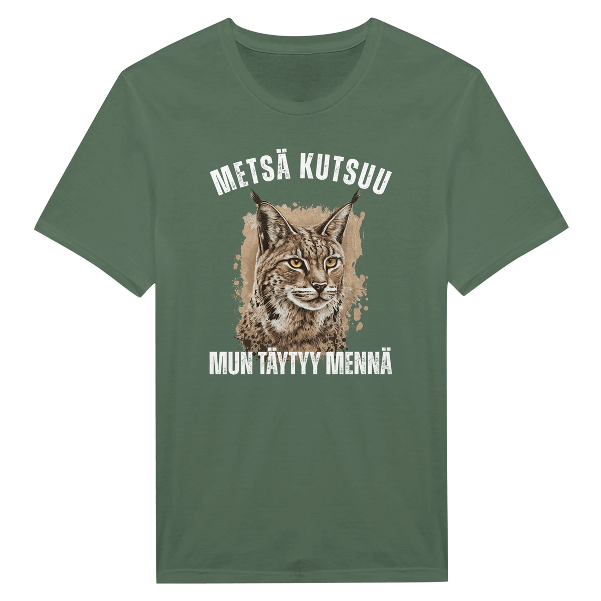 Metsä Kutsuu, Mun Täytyy Mennä - Ilves - Miesten T - paita - Mun Paita