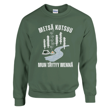 Metsä Kutsuu, Mun Täytyy Mennä - Joki - Collegepaita - Mun Paita