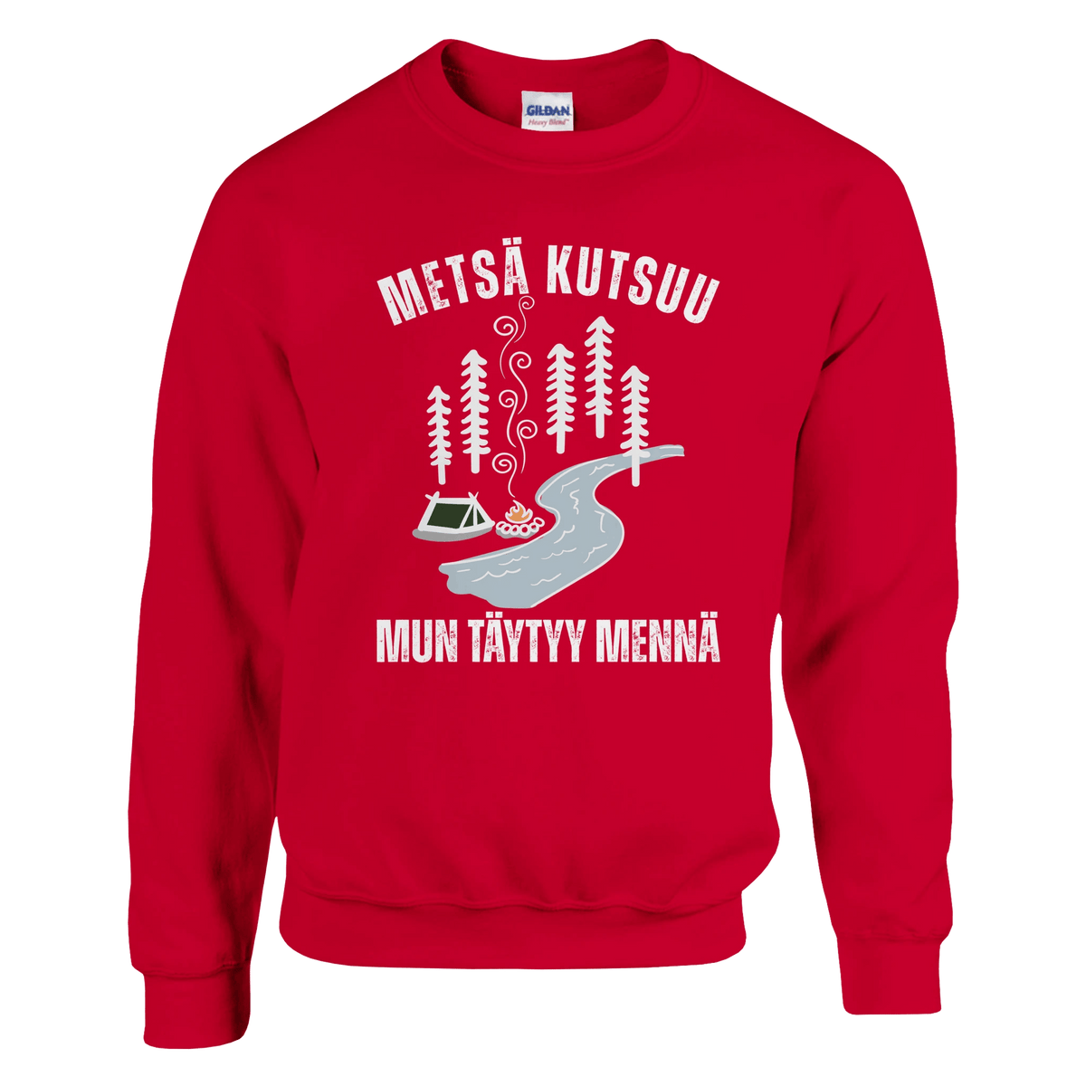 Metsä Kutsuu, Mun Täytyy Mennä - Joki - Collegepaita - Mun Paita
