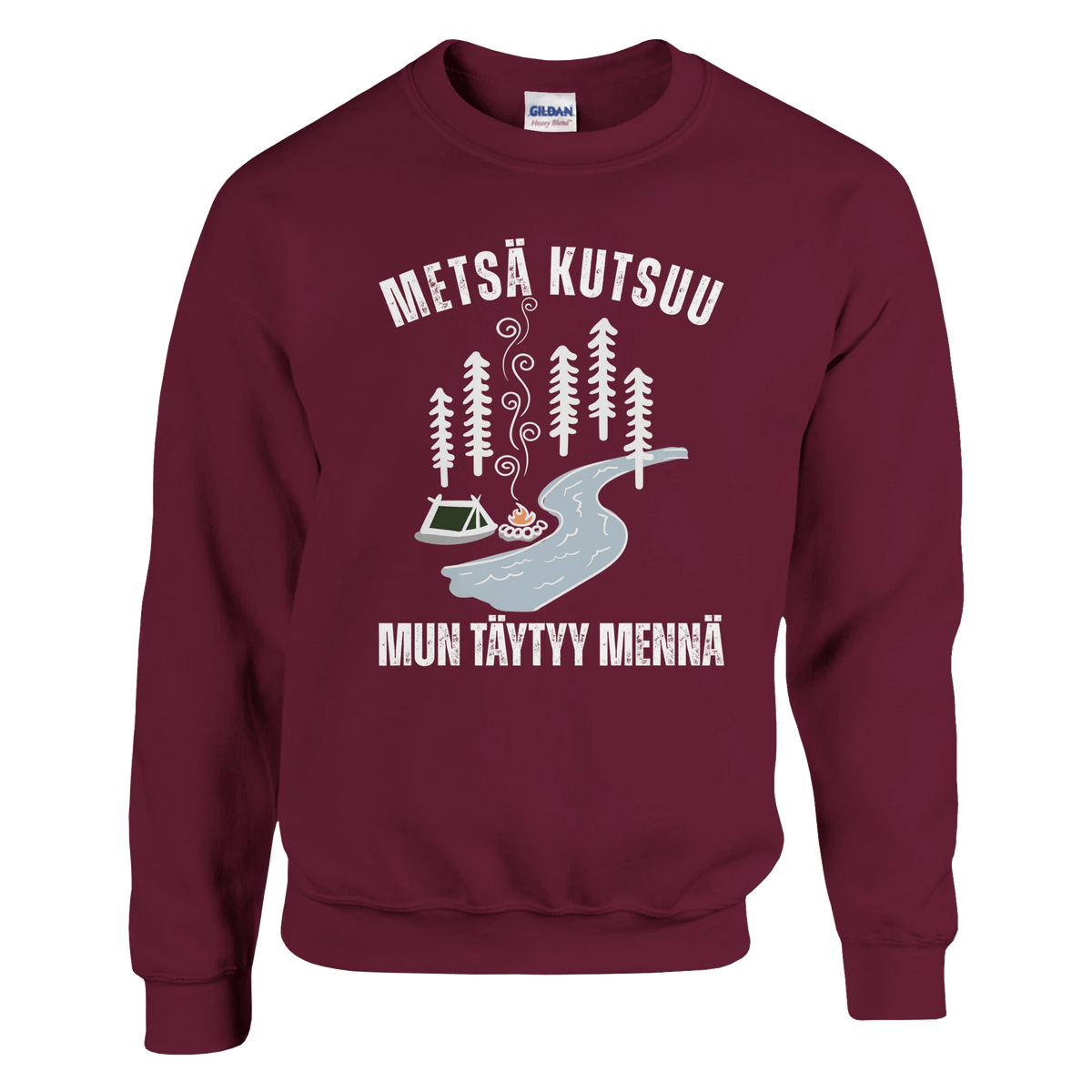 Metsä Kutsuu, Mun Täytyy Mennä - Joki - Collegepaita - Mun Paita