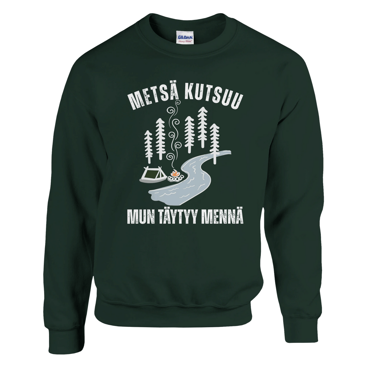 Metsä Kutsuu, Mun Täytyy Mennä - Joki - Collegepaita - Mun Paita