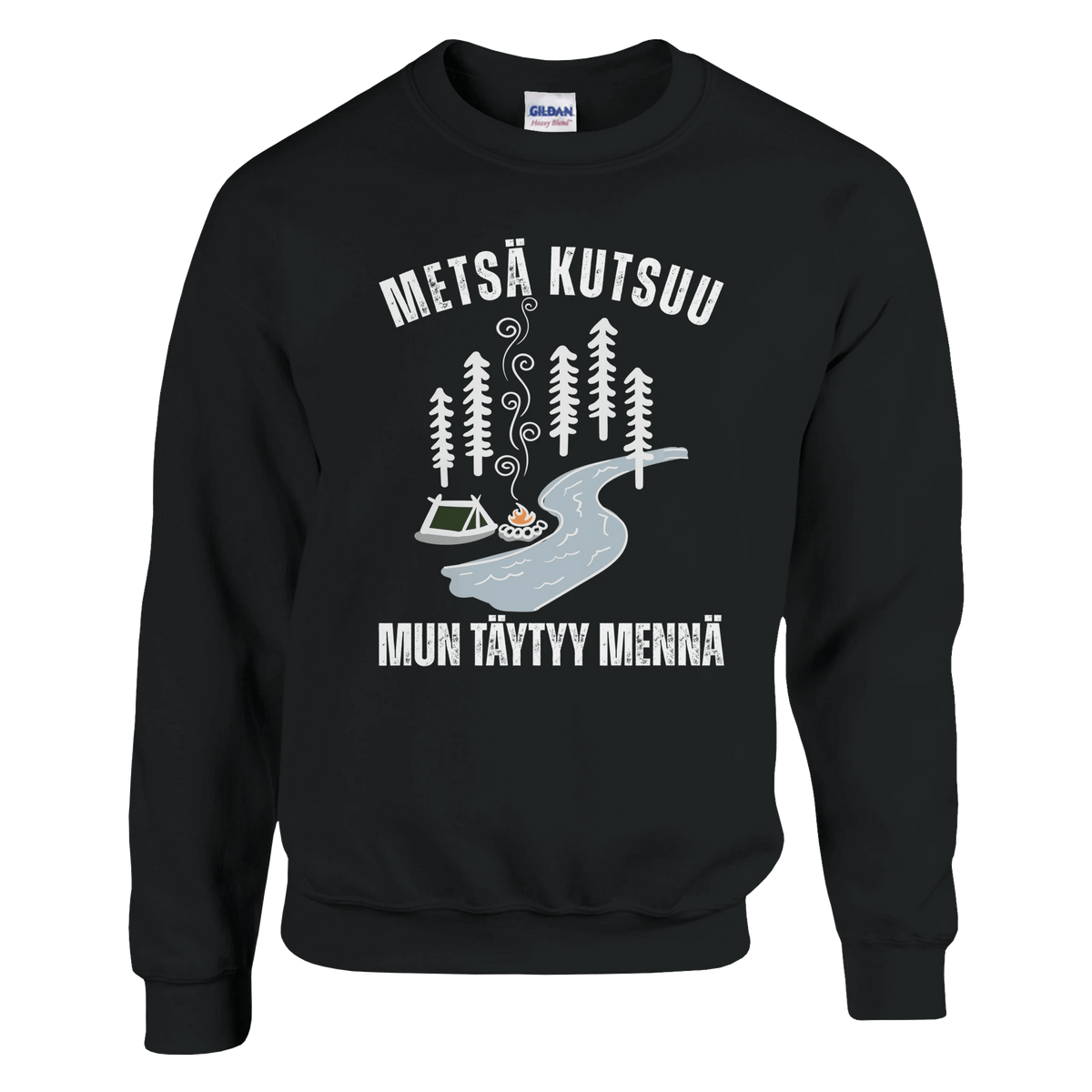 Metsä Kutsuu, Mun Täytyy Mennä - Joki - Collegepaita - Mun Paita