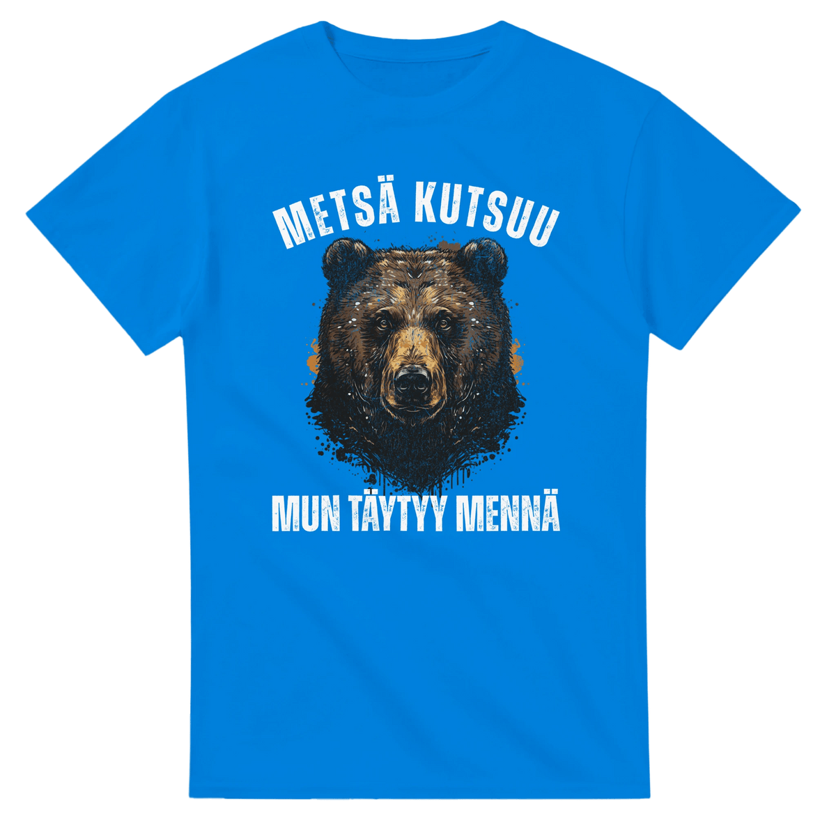 Metsä Kutsuu, Mun Täytyy Mennä - Karhu - 3XL - 5XL T - paita - Mun Paita