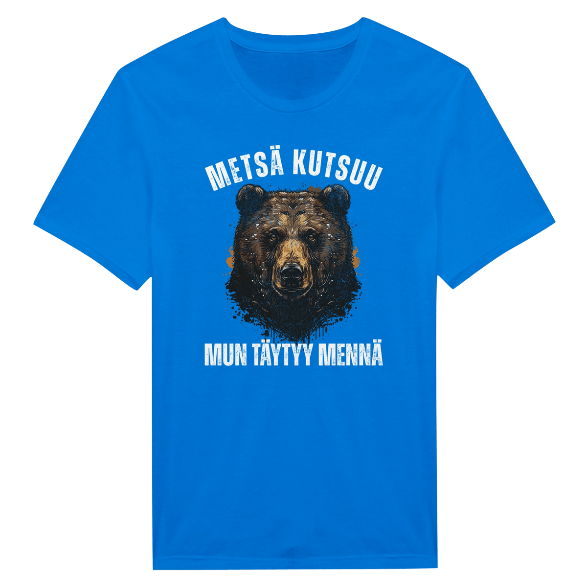 Metsä Kutsuu, Mun Täytyy Mennä - Karhu - Miesten T - paita - Mun Paita