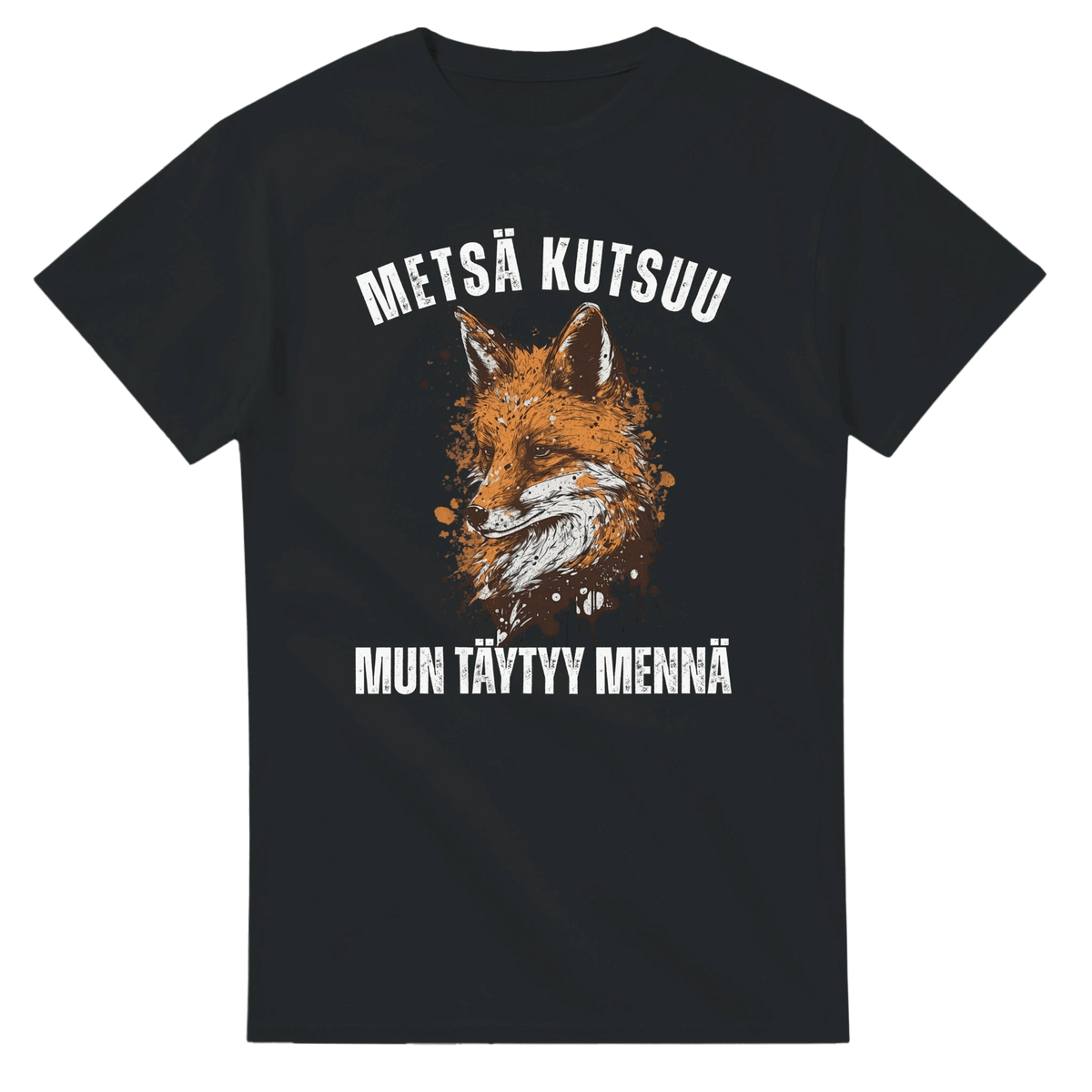 Metsä Kutsuu, Mun Täytyy Mennä - Kettu - 3XL - 5XL T - paita - Mun Paita