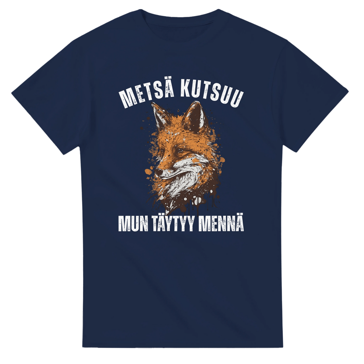 Metsä Kutsuu, Mun Täytyy Mennä - Kettu - 3XL - 5XL T - paita - Mun Paita