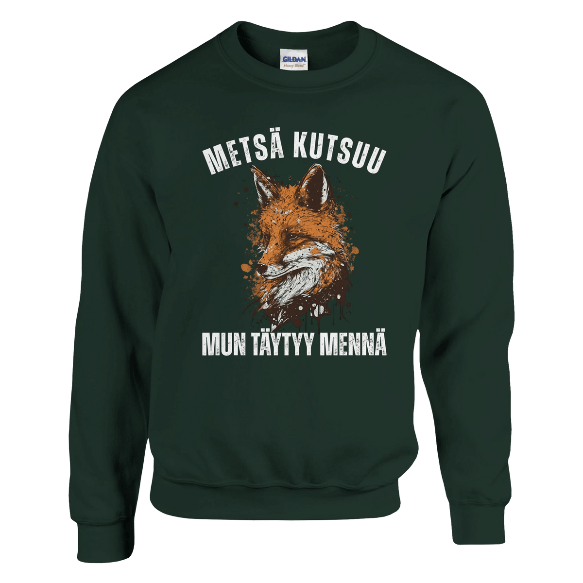 Metsä Kutsuu, Mun Täytyy Mennä - Kettu - Collegepaita - Mun Paita