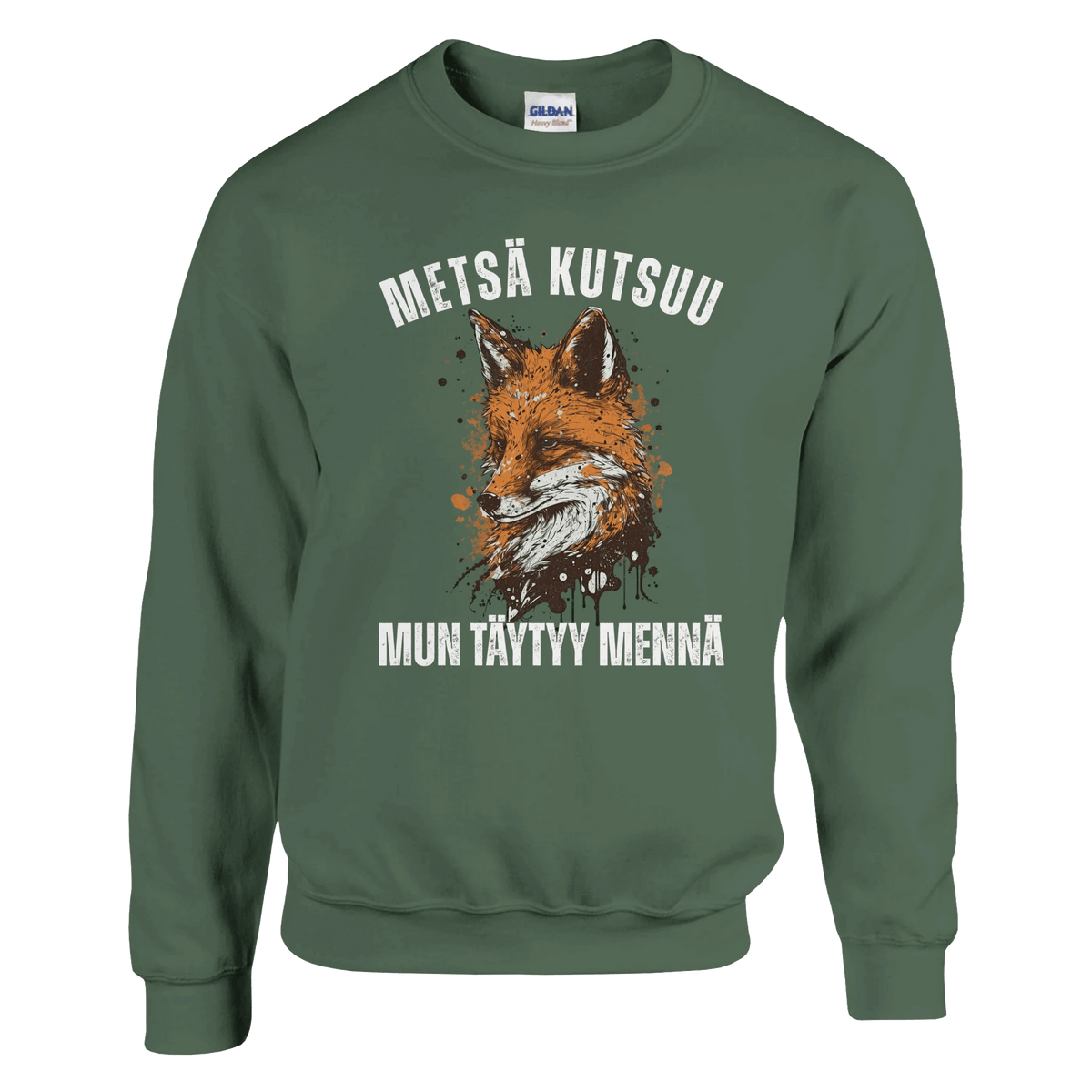 Metsä Kutsuu, Mun Täytyy Mennä - Kettu - Collegepaita - Mun Paita