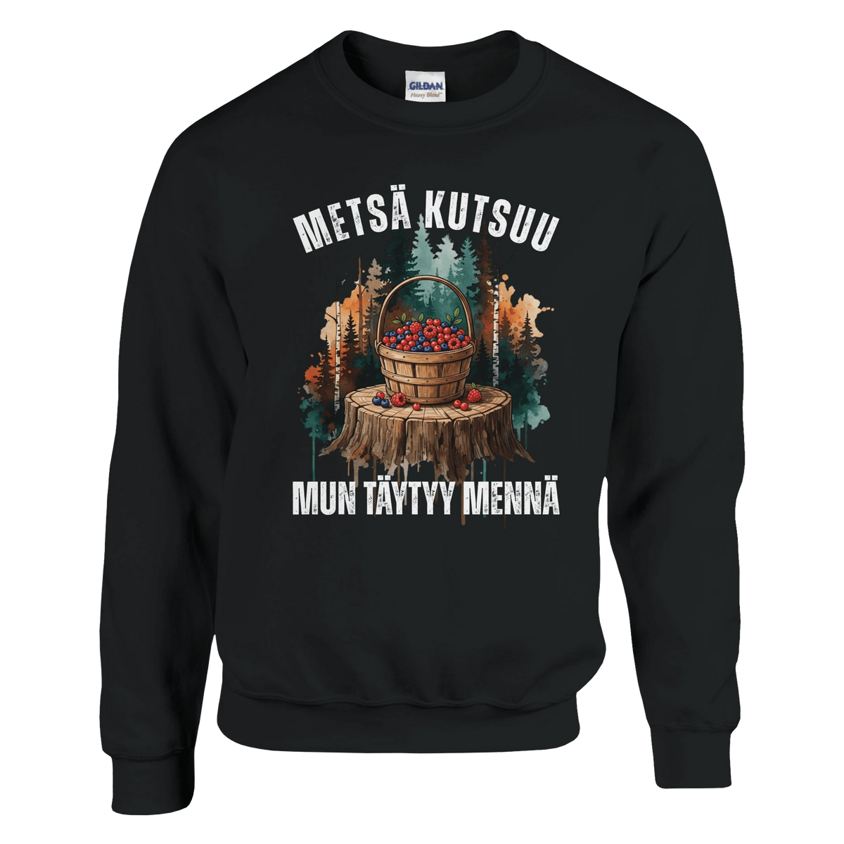 Metsä Kutsuu, Mun Täytyy Mennä - Marjat - Collegepaita - Mun Paita