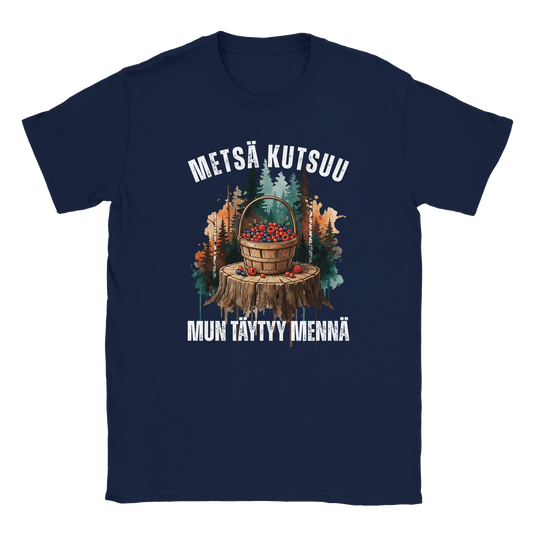 Metsä Kutsuu, Mun Täytyy Mennä - Marjat - Miesten T - paita - Mun Paita
