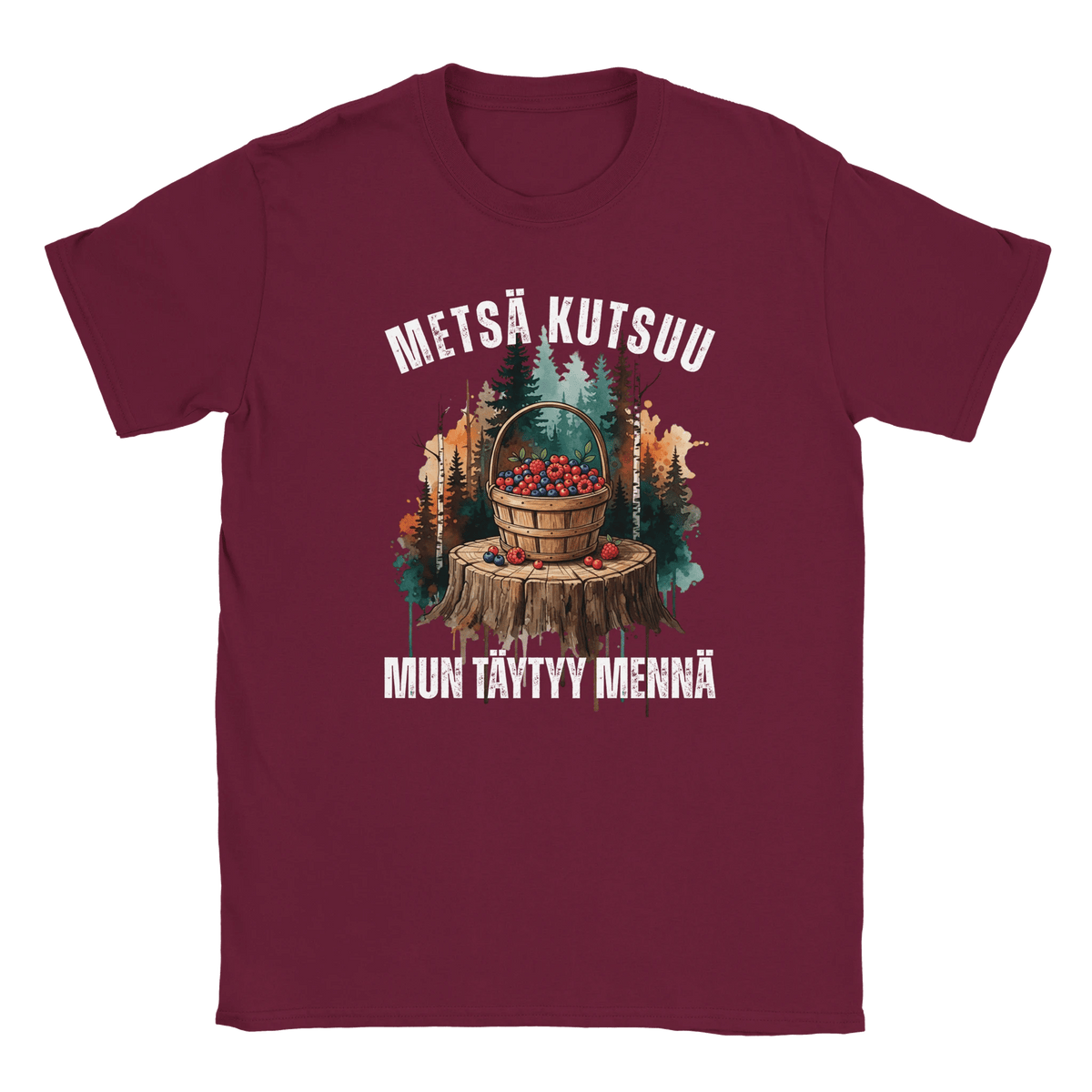 Metsä Kutsuu, Mun Täytyy Mennä - Marjat - Miesten T - paita - Mun Paita