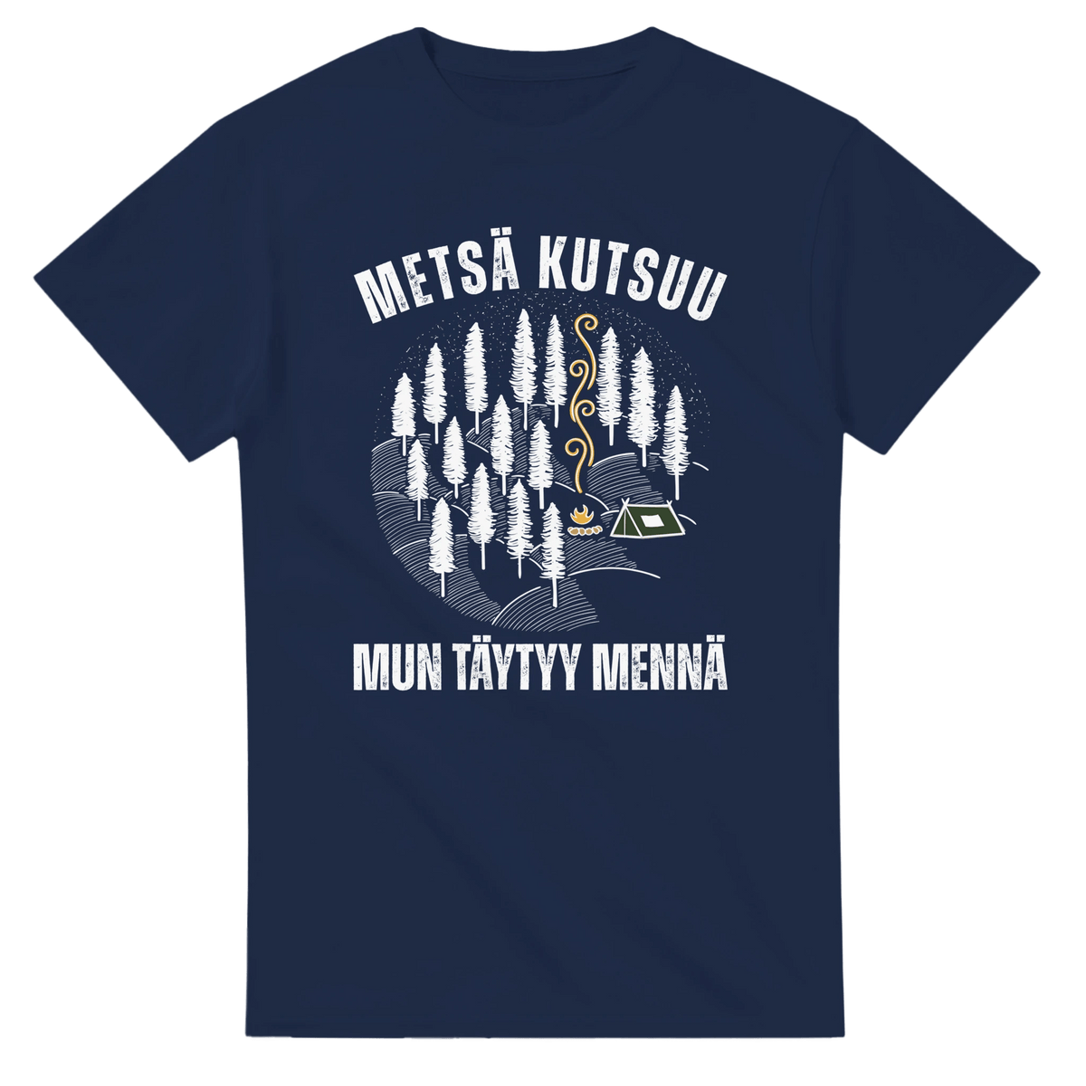 Metsä Kutsuu, Mun Täytyy Mennä - Metsä - 3XL - 5XL T - paita - Mun Paita
