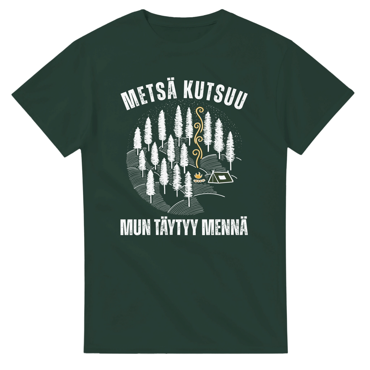 Metsä Kutsuu, Mun Täytyy Mennä - Metsä - 3XL - 5XL T - paita - Mun Paita
