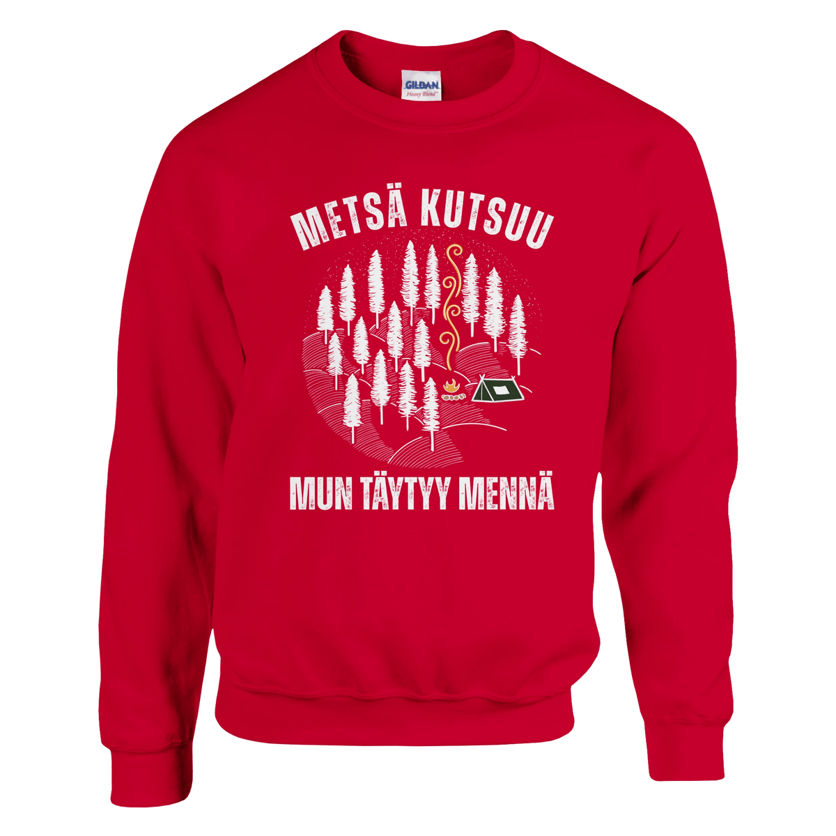 Metsä Kutsuu, Mun Täytyy Mennä - Metsä - Collegepaita - Mun Paita