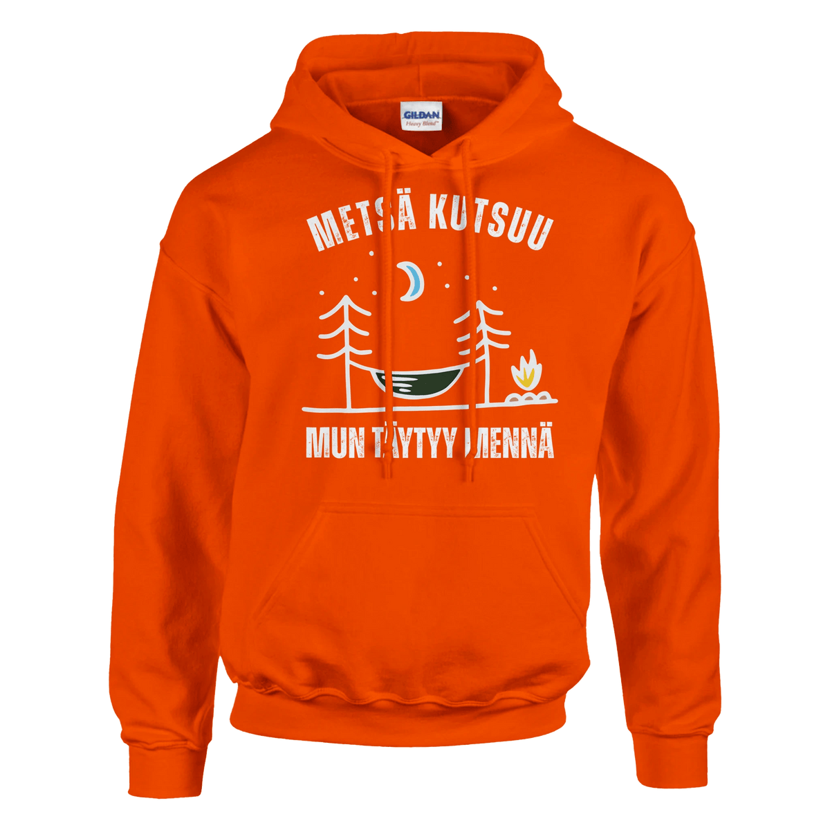 Metsä Kutsuu, Mun Täytyy Mennä - Riippumatto - Huppari - Mun Paita