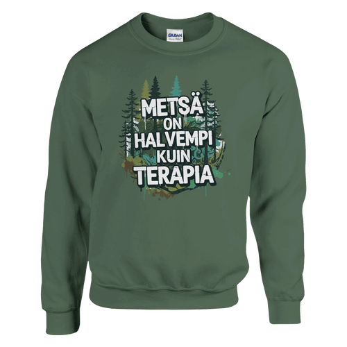 Metsä On Halvempi Kuin Terapia - Collegepaita - Mun Paita
