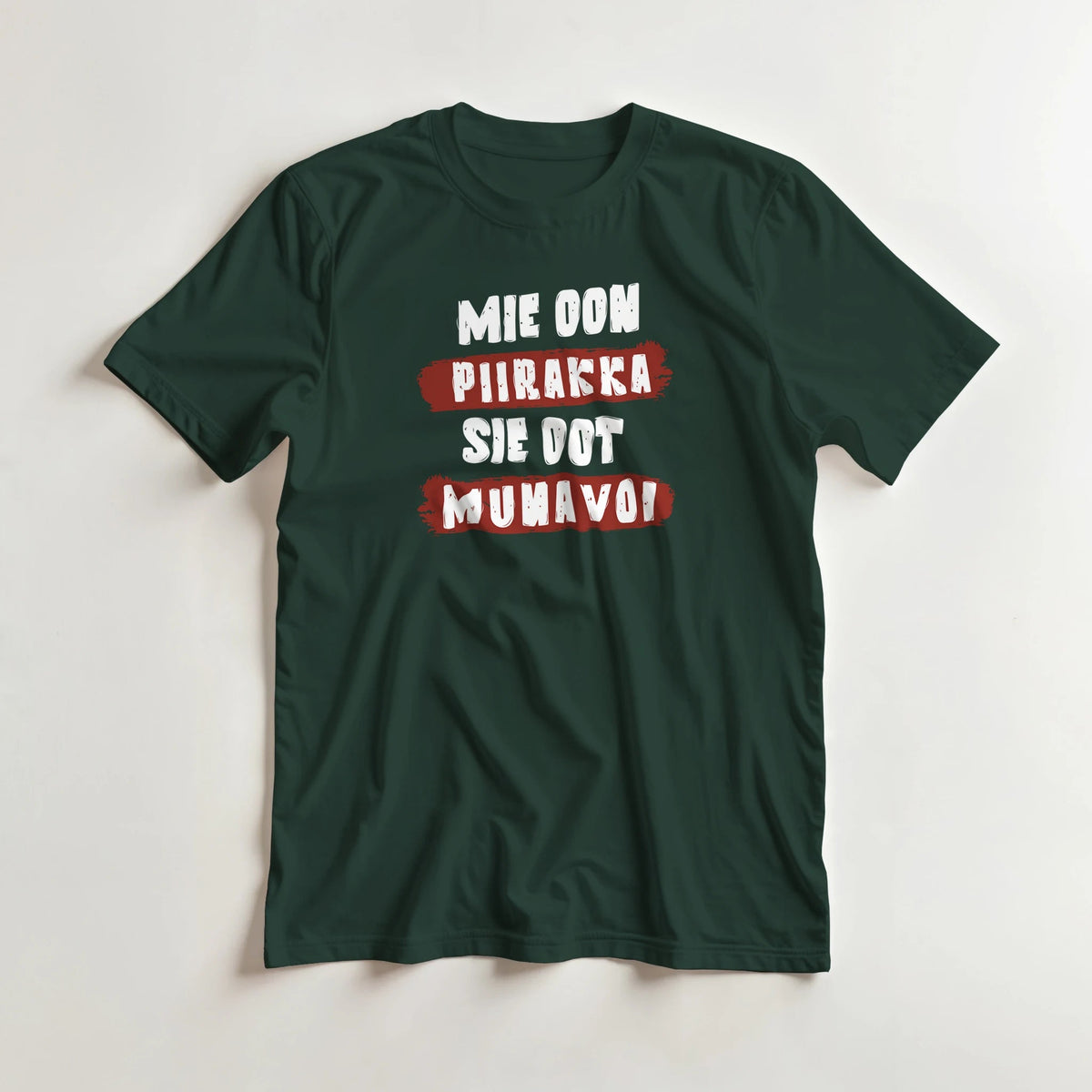 Mie Oon Piirakka - Sie Oot Munavoi - 3XL - 5XL T - paita - Mun Paita