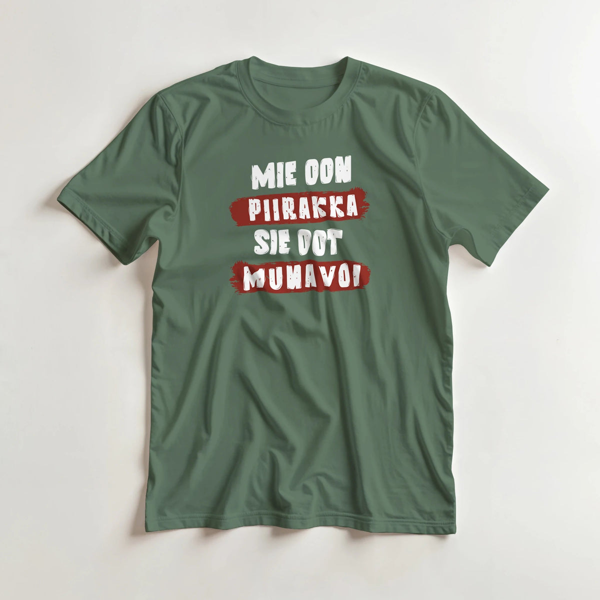Mie Oon Piirakka - Sie Oot Munavoi - 3XL - 5XL T - paita - Mun Paita