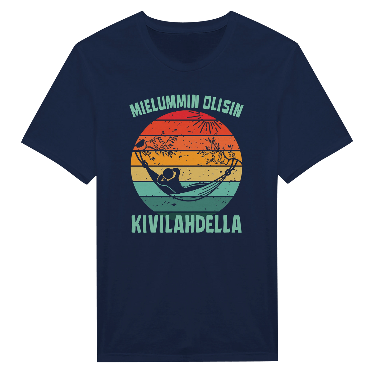 Mielummin Olisin Kivilahdella - Miesten T - paita - Mun Paita