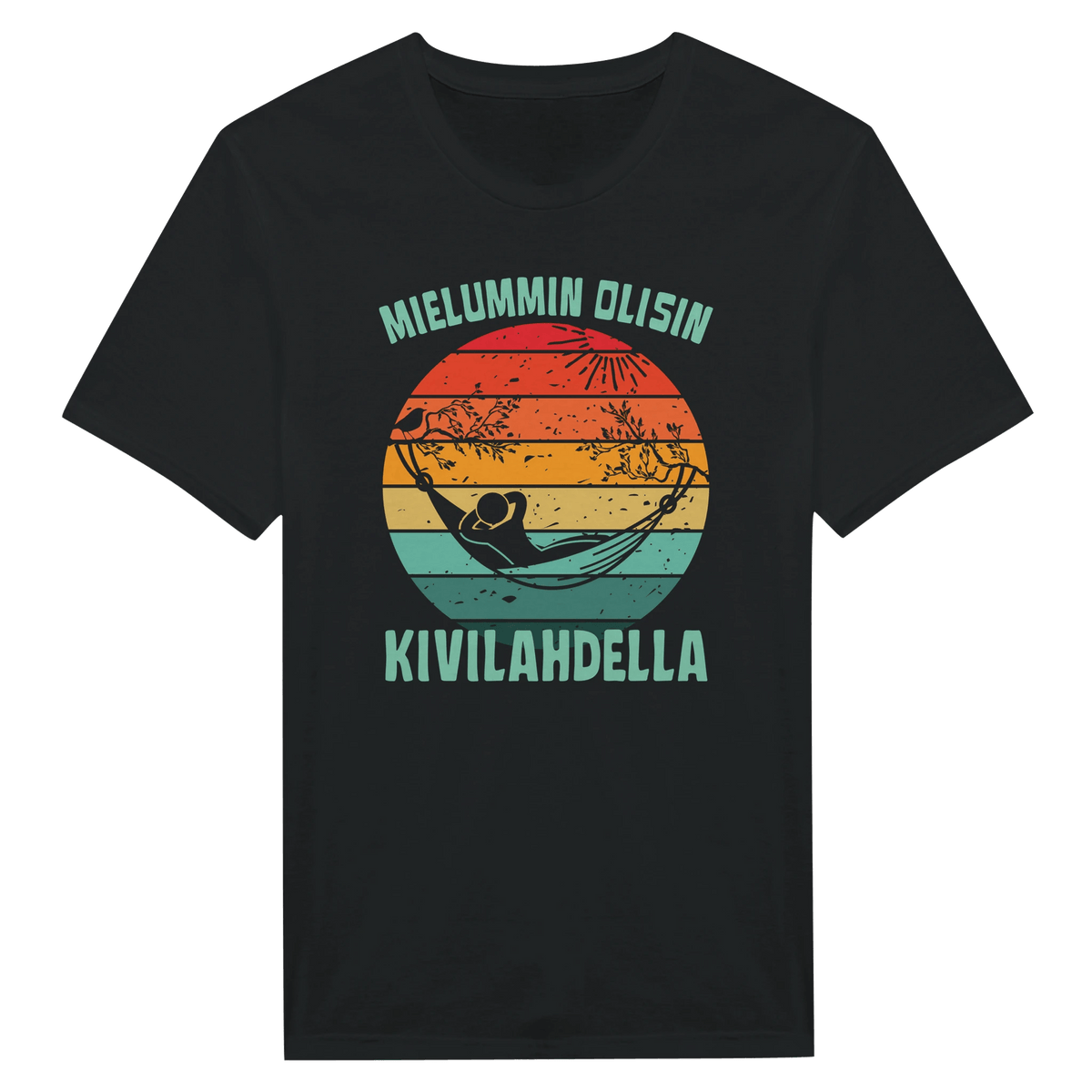 Mielummin Olisin Kivilahdella - Miesten T - paita - Mun Paita