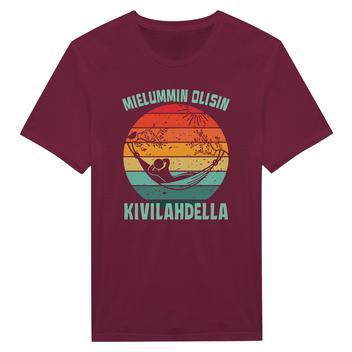 Mielummin Olisin Kivilahdella - Miesten T - paita - Mun Paita