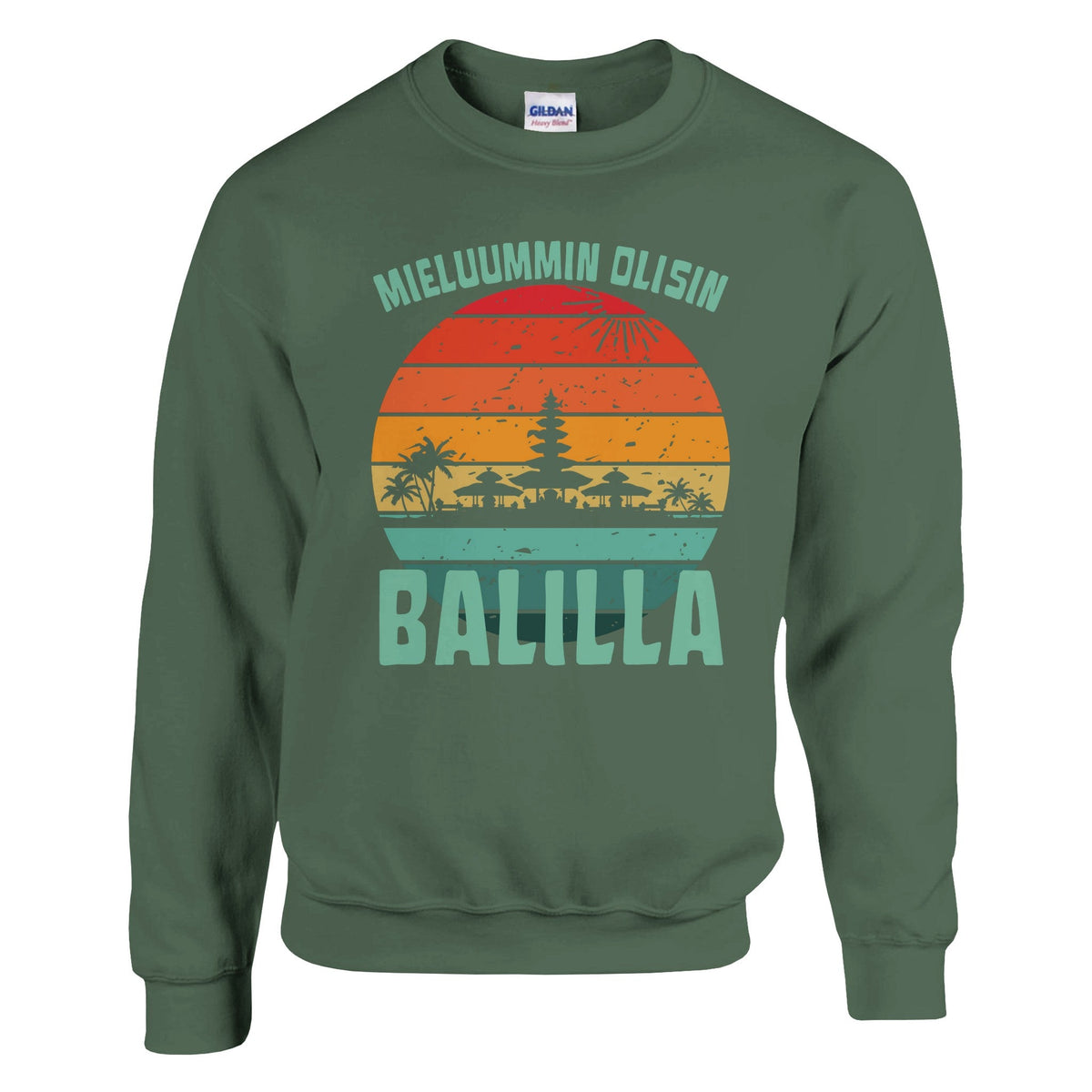 Mieluummin Olisin Balilla v.1 - Collegepaita - Mun Paita