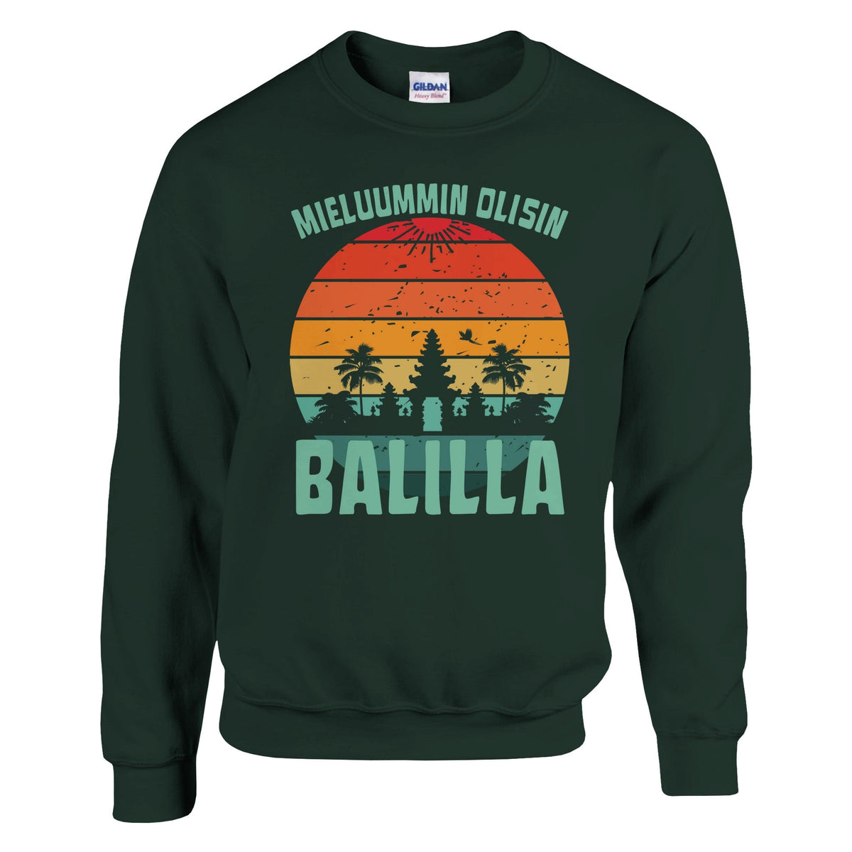 Mieluummin Olisin Balilla v.2 - Collegepaita - Mun Paita