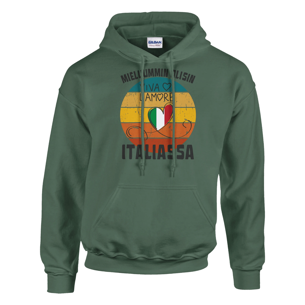 Mieluummin Olisin Italiassa - Huppari - Mun Paita