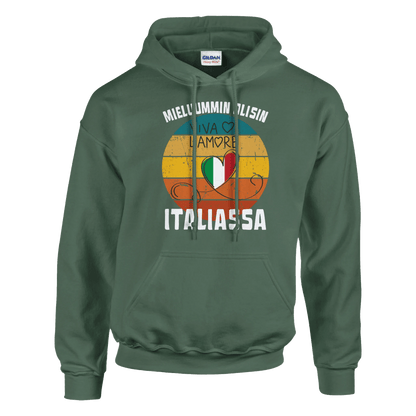 Mieluummin Olisin Italiassa - Huppari - Mun Paita