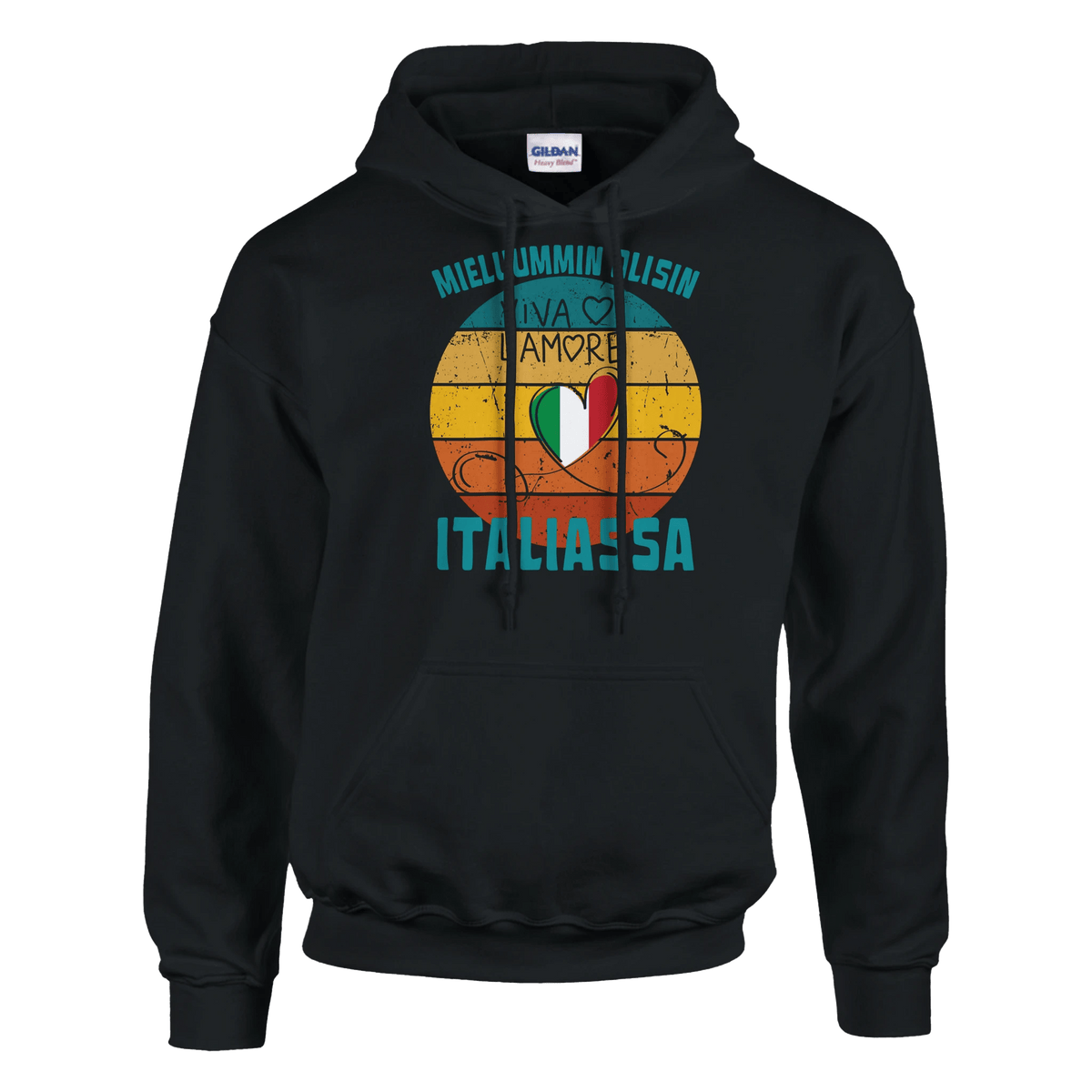 Mieluummin Olisin Italiassa - Huppari - Mun Paita
