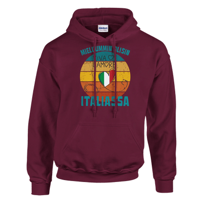 Mieluummin Olisin Italiassa - Huppari - Mun Paita