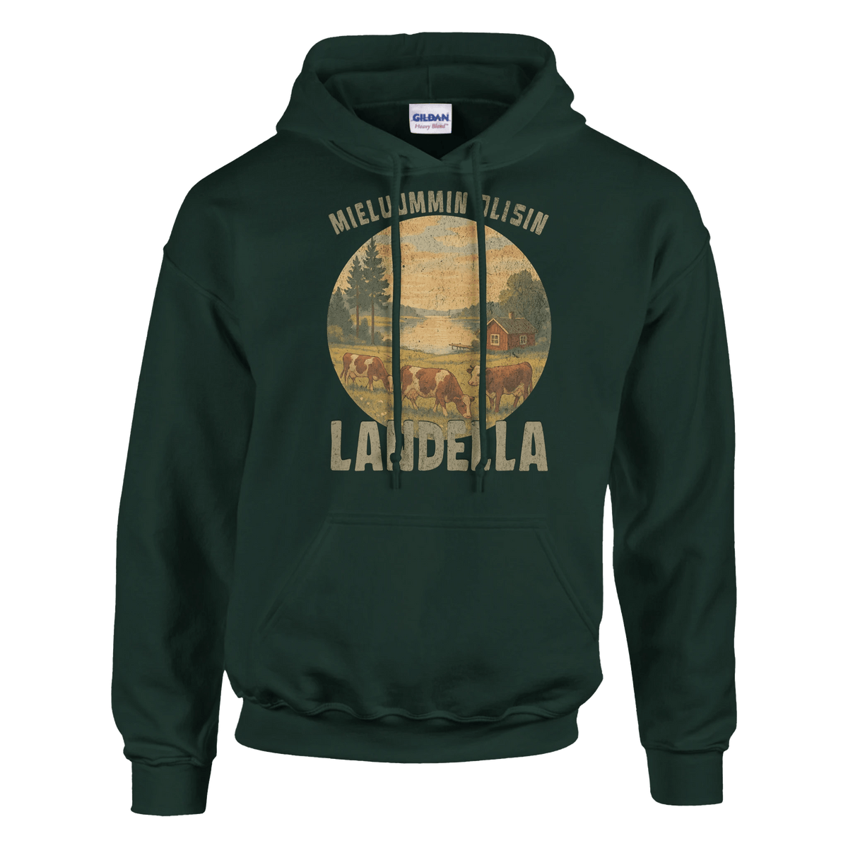 Mieluummin Olisin Landella 2 - Huppari - Mun Paita