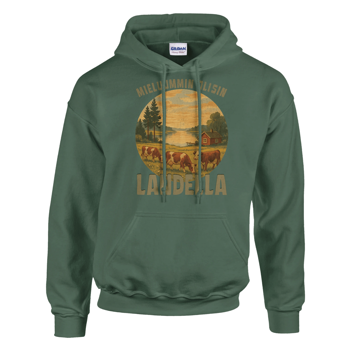 Mieluummin Olisin Landella 2 - Huppari - Mun Paita