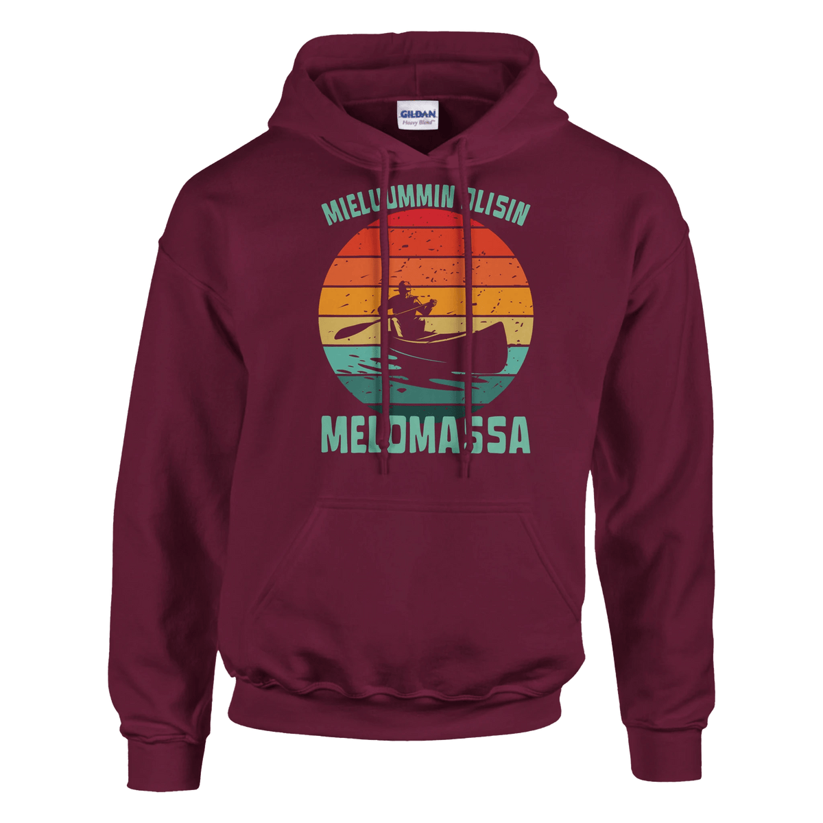 Mieluummin Olisin Melomassa v.1 - Huppari - Mun Paita