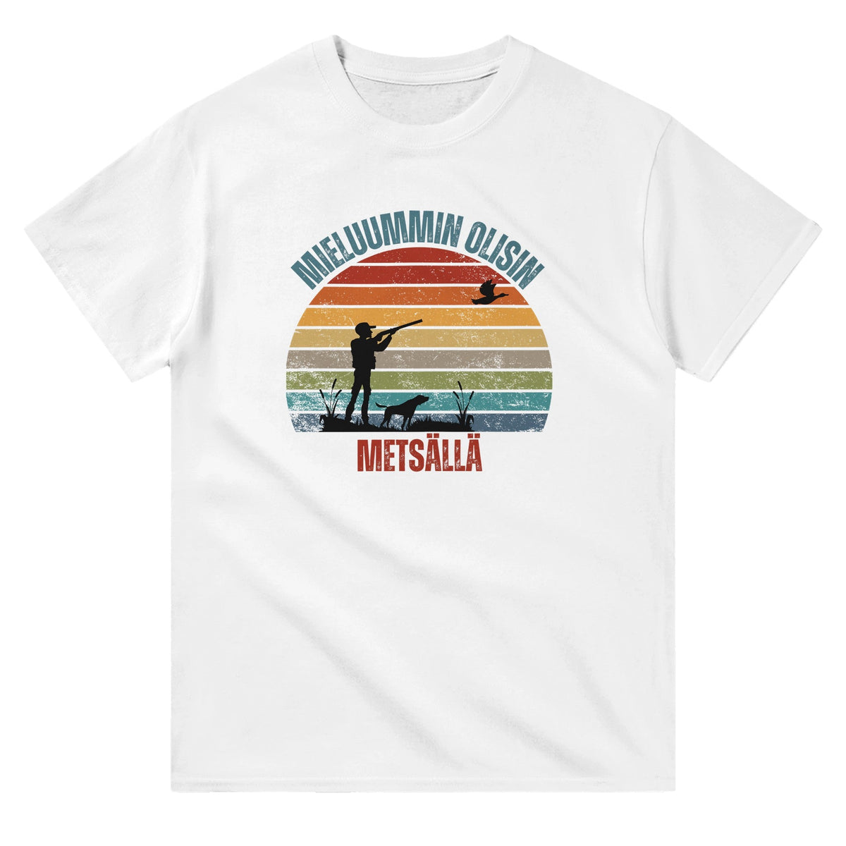 Mieluummin Olisin Metsällä - 3XL - 5XL - Mun Paita