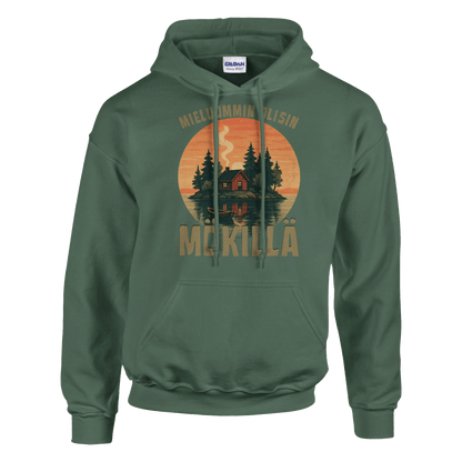 Mieluummin Olisin Mökillä Saaressa - Huppari - Mun Paita