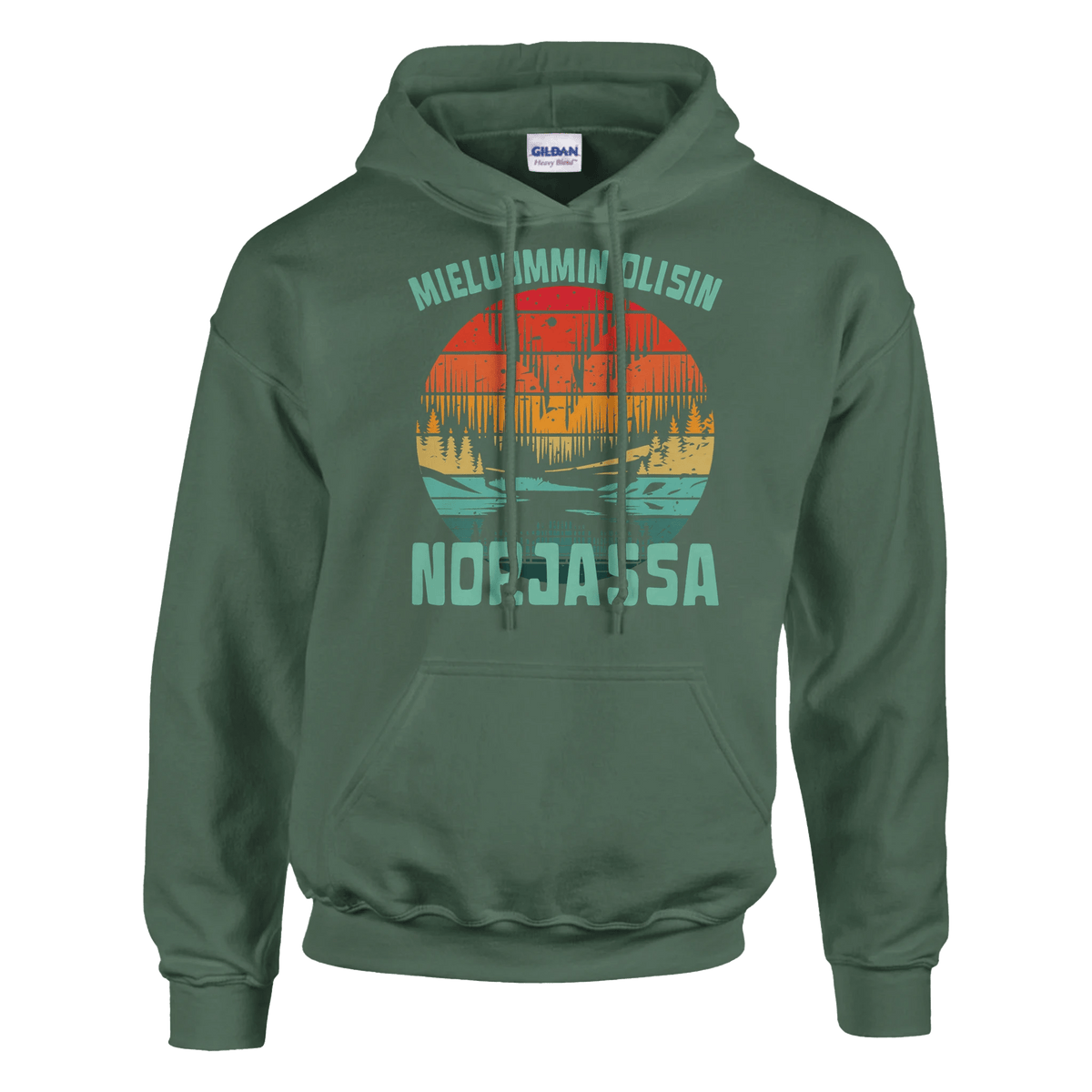 Mieluummin Olisin Norjassa - Huppari - Mun Paita