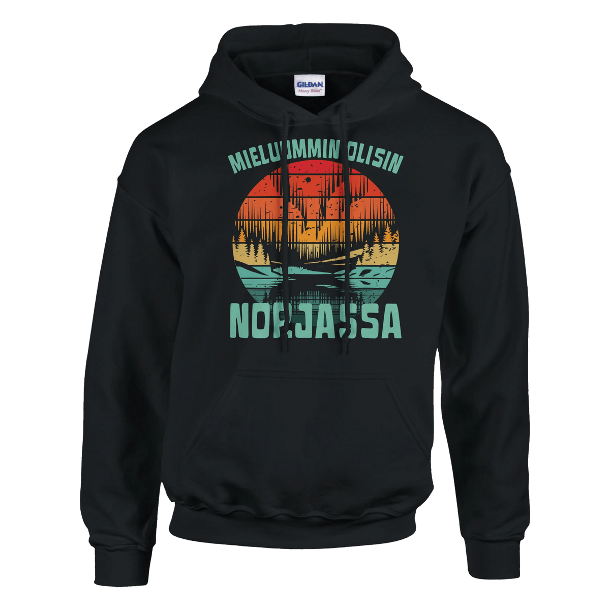 Mieluummin Olisin Norjassa - Huppari - Mun Paita