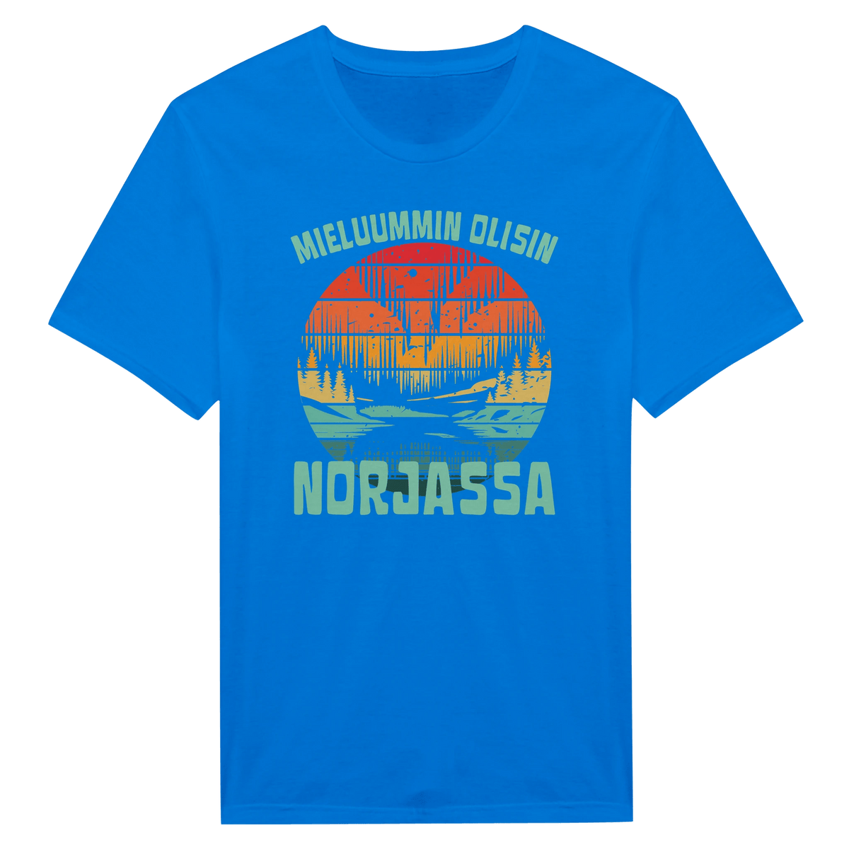 Mieluummin Olisin Norjassa - Miesten T - paita - Mun Paita